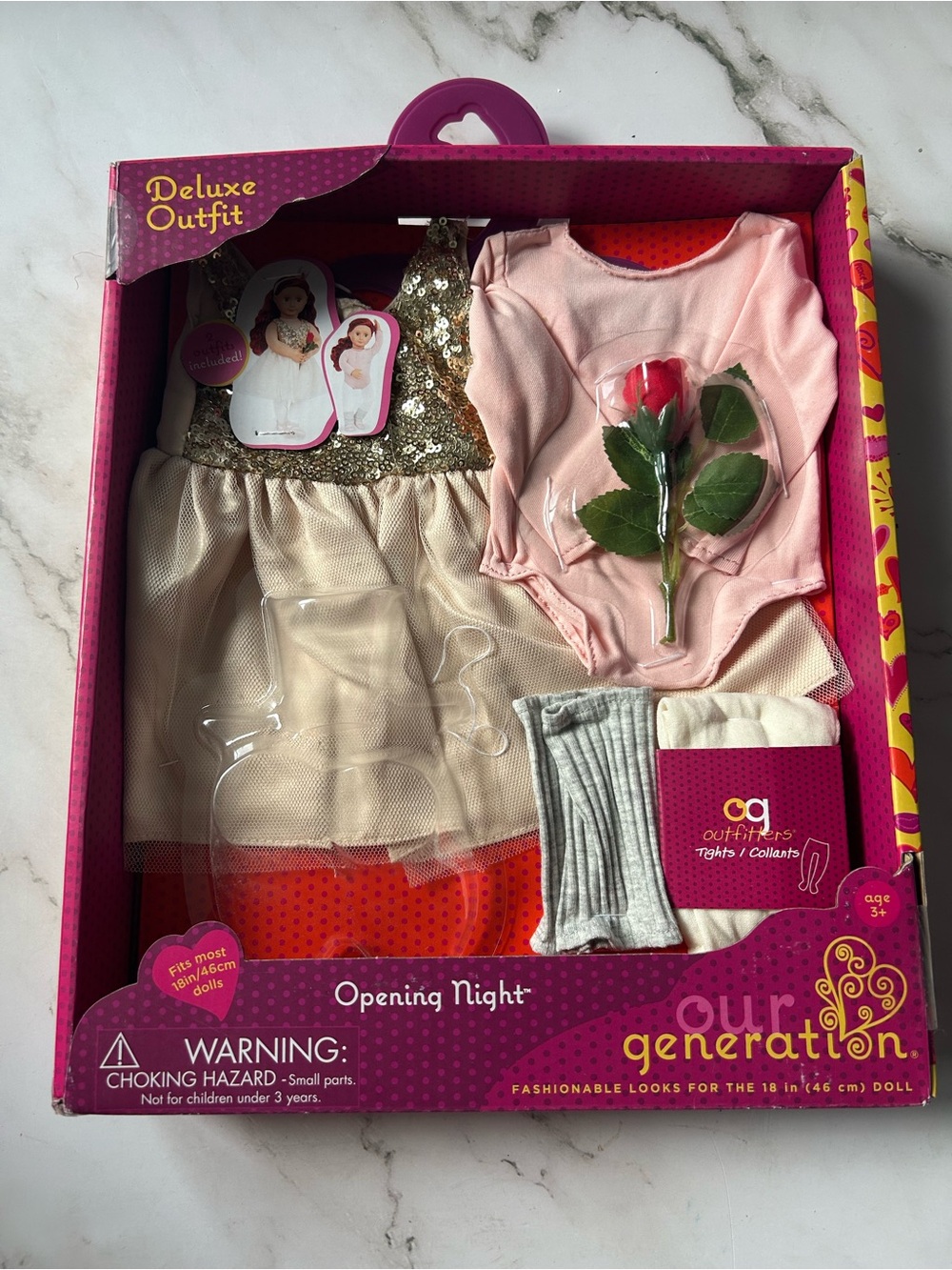 Our Generation Opening Night Ballet Deluxe Doll Outfit